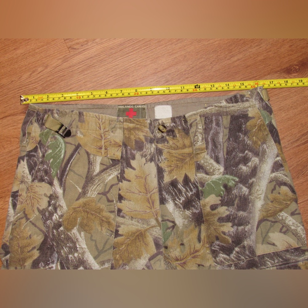 Vintage Parklands Canada Realtree Camo/Camouflage Hunting Pants/BDU Pants/W34